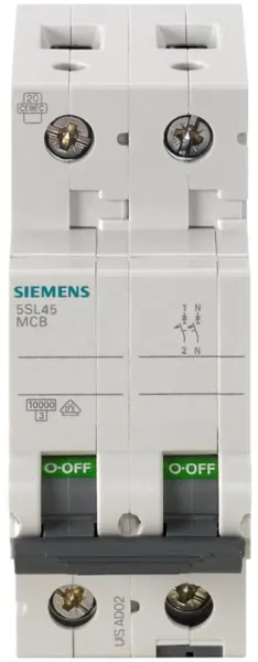 Siemens Circuit Breaker 230v 10ka 1+n-p c 16a